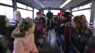 Christmas In Dublin  The Bus That Stole Christmas Tour [upl. by Ayifas]