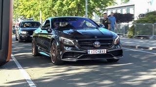 Supercars amp Sportscars Arriving  Brabus S63 Prior Design Huracan iPE GTR GT3 RS Remus M2 F87 [upl. by Bohlin]