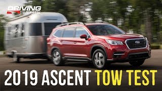 2019 Subaru Ascent Airstream Towing Test [upl. by Icart]