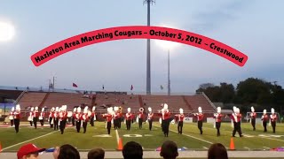 Hazleton Area Marching Cougars  10512 vs Crestwood [upl. by Ashby]