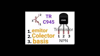 BELAJAR ELEKTRONIKA Mengenal TRANSISTOR bc547 A733 C945 A1015 C1815 2n5401 2n5551 [upl. by Ahtebbat588]