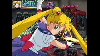 Pretty Soldier Sailor Moon Arcade1995 Hit Anywhere [upl. by Renado]