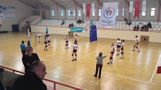 Galatasaray Midi Voleybol  Bahçelievler Midi Voleybol Maçı 25032018 [upl. by Jed]