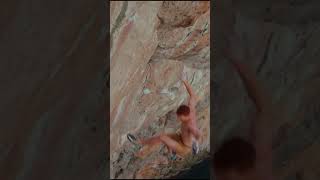 Sussing out the crux on a new Sharma FA in Mallorca Full edit on my channel climbing [upl. by Kentigera310]