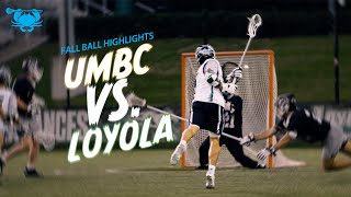 Fall ball is back  Loyola University vs UMBC [upl. by Neumann762]