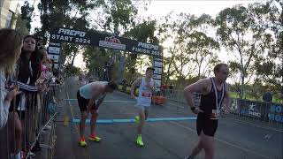 25824 PREPD Adelaide Marathon Festival finish line [upl. by Ofelia741]