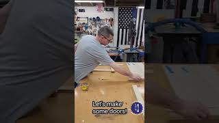 How to make shaker style cabinet doors In 30 seconds [upl. by Rennat]