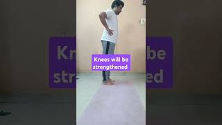 Simple easy knee pain reliever amp Strengthener practise daily for definite results [upl. by Irahcaz]