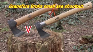 2 Gransfors Bruks wildlife hatchet v Outdoor Axe review [upl. by Silberman]