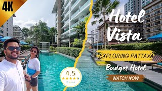 Hotel Vista Pattaya Your Ideal Walking Street Getaway  Vista Pattaya Review [upl. by Ahoufe]