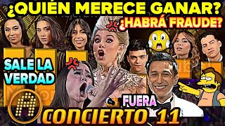 ¿QUIÉN MERECE GANAR LA VERDAD ¿HABRÁ FRAUDE Concierto 11 29 de septiembre  La Academia 2024 [upl. by Edra]