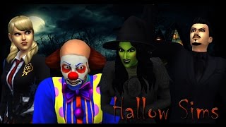 The Sims 4  CAS Hallow Sims [upl. by Herminia]