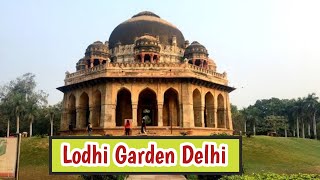 Early Morning Walk Lodhi Garden  Lodhi Garden Delhi  Best Place for Picnic [upl. by Ahsote]