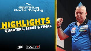 DRAMA PERSONIFIED Final Session Highlights  2022 Gibraltar Darts Trophy [upl. by Tiram780]