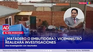 ¿MATADERO O EMBUTIDORA VICEMINISTRO REALIZARÁ INVESTIGACIONES [upl. by Dnomasor]