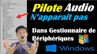 REPARER AUCUN PERIPHERIQUE AUDIO NEST INSTALLE SUR MON PC WINDOWS 10 [upl. by Aikimat98]