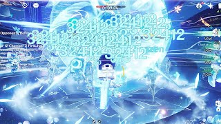 FURINA amp AYAKA ETERNAL FROZEN TEAM  1221 [upl. by Ro]