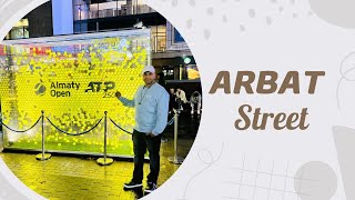 famous Arbat street Almatyshankarpandeysirvlogs youtubevideo travel almatykazakhstan [upl. by Hills]