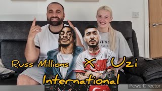 Uzi × Russ Millions  International Reaction Rap  English×Turkish Reaction [upl. by Tannie974]