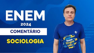 Comentário de Sociologia  ENEM 2024  Linguagens e Humanas  Marcos Leandro [upl. by Jobi234]