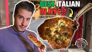 The BEST Italian Restaurant in NYC According to Not Another Cooking Show  Rec Team NYC [upl. by Andromeda537]