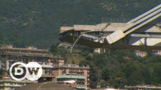 Italy bridge collapse Blame game intensifies  DW English [upl. by Amando]