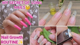 My Secret NAIL Growth ROUTINE Daily Weekly amp Monthly  Glow Yourself [upl. by Shaeffer]