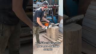 That chainsaw soundSooo calminglumberjack chainsaw milling woodworking [upl. by Onibag36]