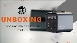 Yoobao EN600S power station Unboxing [upl. by Ecinert]