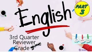 English 5 Reviewer Third Quarter Part 3 [upl. by Madalena195]