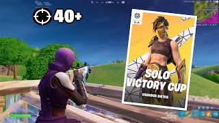 How I Won 100 in the Solo Victory Cup WKEY ONLY [upl. by Ahcirt]