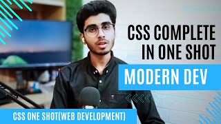 CSS Crash Course  One Shot  Web Application Series [upl. by Morgan973]