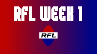 RFL S1 WEEK 1 [upl. by Anirehs]