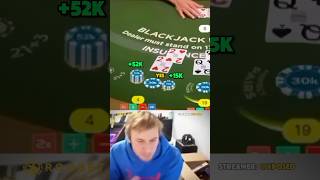 ONE OF THE BIGGEST🤯 highlights blackjack xposed casino [upl. by Demetri]