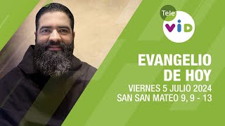 El evangelio de hoy Viernes 5 Julio de 2024 📖 LectioDivina TeleVID [upl. by Foah]