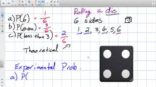 Theoretical and Experimental Probability Grade 8 Nelson Lesson 122 21 3 13 [upl. by Maurine]