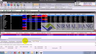 Nirmal Bang Odin Diet  How to View Order Book Trade Book and Net Position Demo [upl. by Norbel]