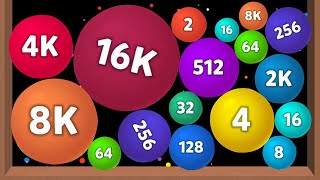 BUBBLE BUSTER  2048 Balls 3D Game 2 4 8 16 32 64 128 256 512 1024 2048 4096 8192…  2048 Bubbles [upl. by Nawud554]