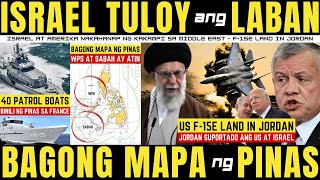 SABAH KASAMA NA SA BAGONG MAPA PILIPINAS BUMILI NG 40 BARKO JORDAN TUMULONG SA ISRAEL AT AMERIKA [upl. by Hwang]