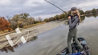 KAYAK Fishing for 80K Day 2 Chickamauga Tournament of CHAMPIONS [upl. by Arlina506]