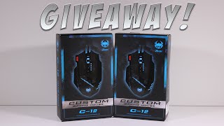 Giveaway Zelotes C12 Gaming Mouse [upl. by Salguod669]