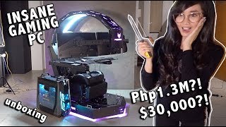 P13M GAMING PC RIG UNBOXING PREDATOR THRONOS [upl. by Fitton]