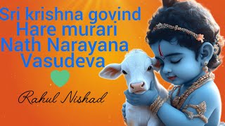 Shree Krishna govind hare murari Rahul Nishad music songs [upl. by Mila183]