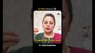 We don’t choose Sri Vidya Sri Vidya chooses us Vinita Rashinkar on TiRS theironikshow shorts [upl. by Standice]