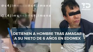 Abuelo secuestra a su nieto de 6 años e intenta matarlo en Tlalnepantla Edomex fue detenido [upl. by Mccallion]