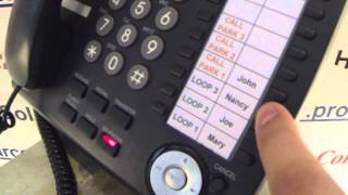 ProStar Communications  Transfer a Call ScreenedUnscreened  Panasonic KXDTNT [upl. by Kape891]