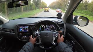 Mitsubishi Outlander PHEV 2017 POV Day Drive [upl. by Sheline]