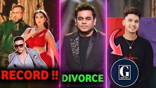 Honey Singh made record😳 Diljit Dosanjh announcement  Ar rahman divorce  saim samachar [upl. by Diamond]