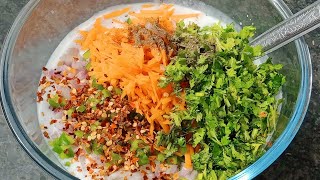 Healthy breakfast recipes  Breakfast recipes easy  Breakfast Ideas Rice Pancake [upl. by Godred473]