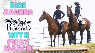 Ride around the Defender Burghley Horse Trials with Piggy March [upl. by Nichani]